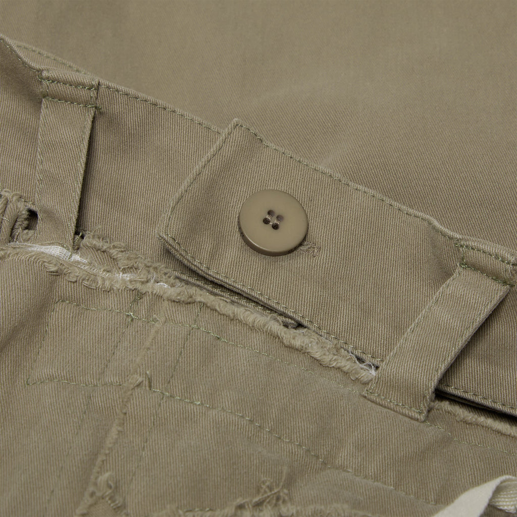 Ottolinger Woven Baggy Cargo Pants (Olive Grey)