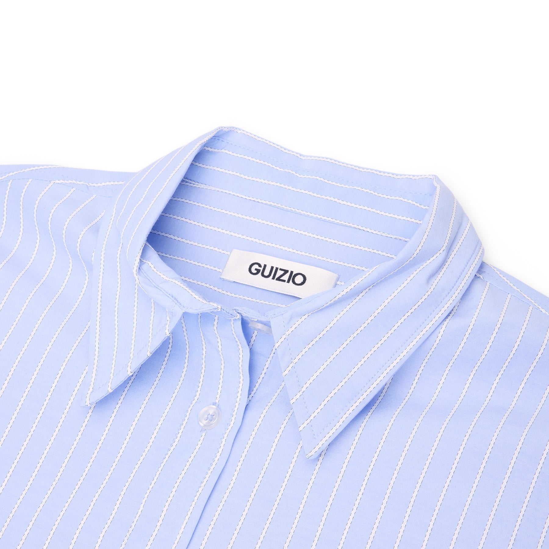 Danielle Guizio Oona Buttondown (Blue/White)