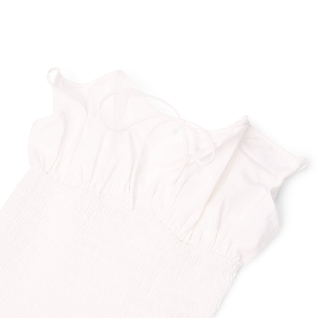 Danielle Guizio Lura Midi Dress (White)