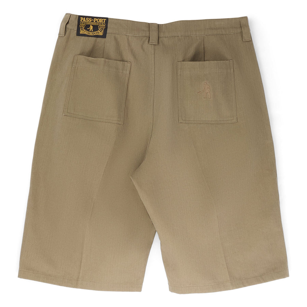 Pass-Port Herringbone Leagues Club Short R44 (OLIVE)