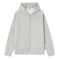 GANNI Teddy Zip Hoodie (Paloma Melange)