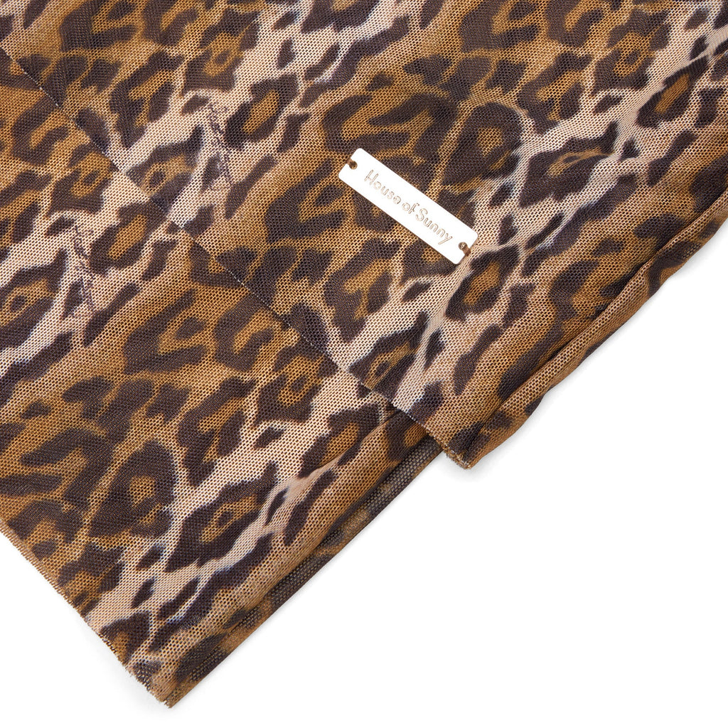 House of Sunny Leopard Multi Layered Long Sleeve (Multi)
