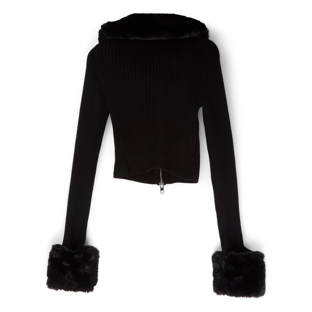 House of Sunny Peggy Cardigan (Sable)